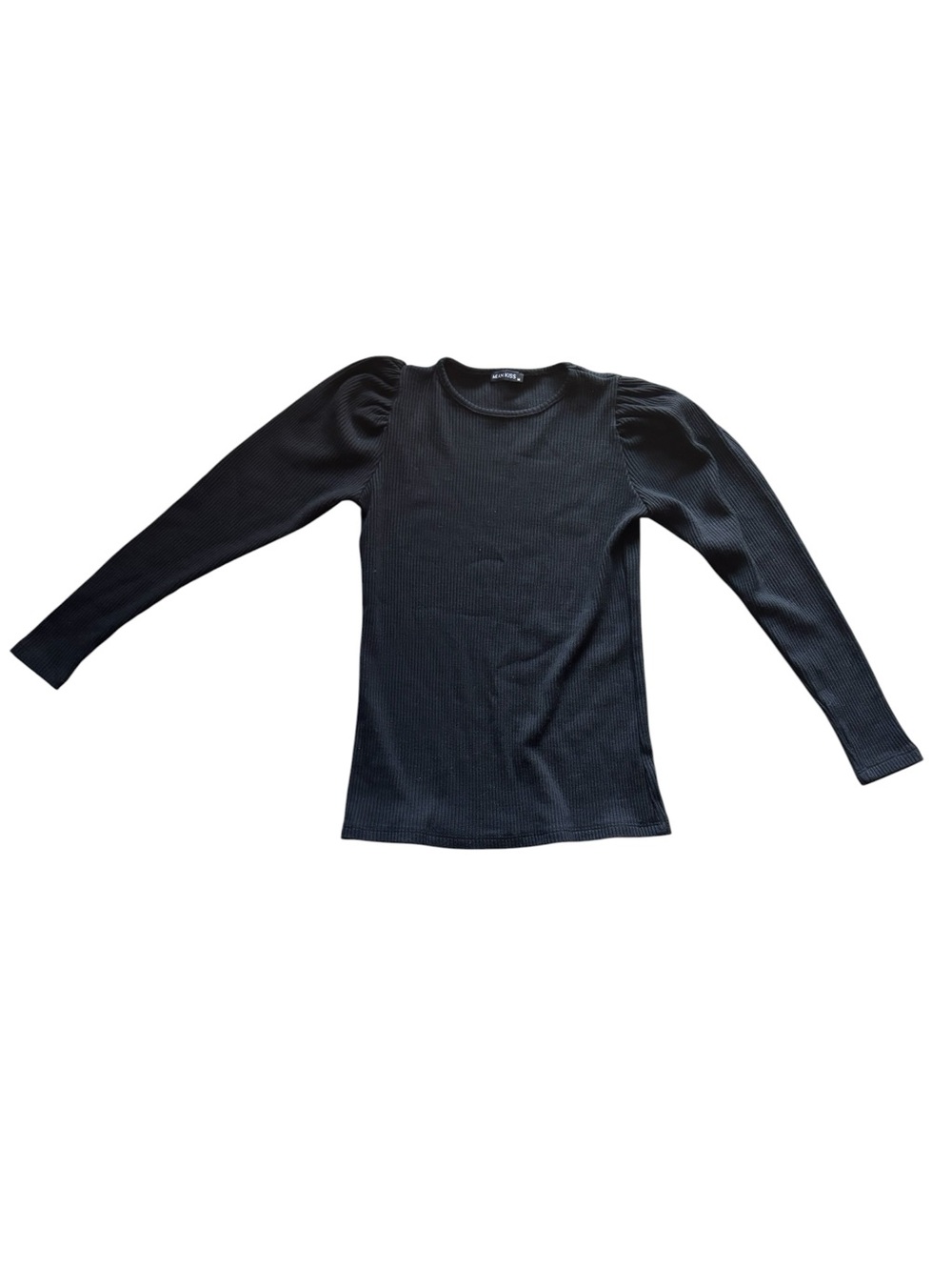 ✨ Milan Kiss black
long sleeve top with puff sleeves Size
M✨